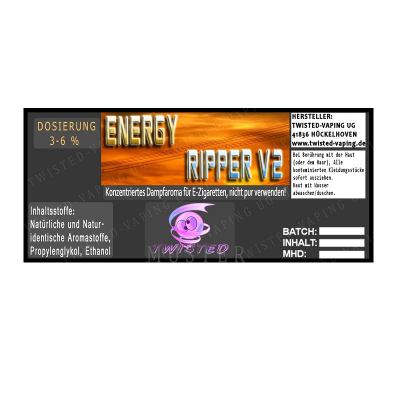 AROMA CONCENTRATO TWISTED - ENERGY RIPPER V2 - 10 ML  