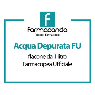 ACQUA ALTAMENTE DEPURATA FARMACONDO FU - 1 LITRO